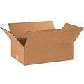 Flat Corrugated Boxes, 19 x 13 x 6, Kraft, 25/Bundle (19136)