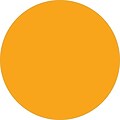 Tape Logic Inventory Circle Labels, 3/4, Fluorescent Orange, 500/Roll (DL610H)