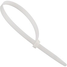 Box Packaging Jumbo Cable Tie, 15, Natural, 100/Case (CT15175)