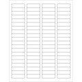 Tape Logic® Laser Labels, Rectangle, 1 3/4 x 1/2, White, 8000/Case (LL109)