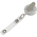 Retractable Lanyard, 36, Clear, 12/Case (LY130)