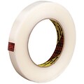 3M™ Scotch  865 Strapping Tape, 3/4 x 60 yds., Clear, 12/Case (T91486512PK)
