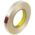 3M 890MSR Strapping Tape, 8.0 Mil, 3/4 x 60 yds., Clear, 48/Case (T914890M)