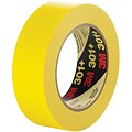 3M™ 301+ Masking Tape; 1/2 x 60 yds., Yellow, 12/Case (T93330112PK)