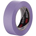 3M™ 501+ Masking Tape; 1/2 x 60 yds., Purple, 72/Case (80906-4)
