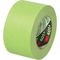3M™ 401+/233+ Masking Tape, 3 x 60 Yards, Green, 8/Case (T938401)