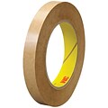 3M 463 Adhesive Transfer Tape, Hand Rolls, 2.0 Mil, 1/2 x 60 yds., Clear, 6/Case (T9634636PK)