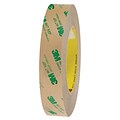3M 467MP Adhesive Transfer Tape, Hand Rolls, 2.0 Mil, 1 x 60 yds., Clear, 6/Case (T965467MP6PK)