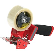 3M ST181 Heavy Duty Carton Sealing Tape Dispenser, 2, Red/Black, 1/Each (TD3MST181) (TD3MST181)