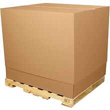 Telescoping Inner Boxes, 36 x 36 x 40, Kraft, 5/Bundle (TELE3636BTM)