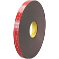 3M™ 4919F VHB™ Tape,1 x 5 yds., Black, 1/Case (VHB491901R)