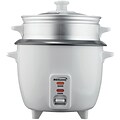 BRENTWOOD TS-180S 8-Cup Rice Cooker with Steamer