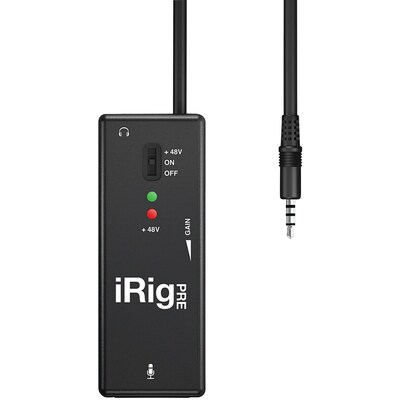 IK Multimedia iRig Microphone Preamp/interface