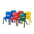ECR4Kids 10 Assorted Resin Chair Pack (ELR-15134-AS)
