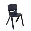 ECR4Kids 18 Resin Stack Chair - Navy,  (ELR-15418-NV), 4/Pack