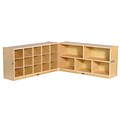 ECR4Kids Fold and Lock 15 Tray Cabinet and 24 Storage (ELR-17216)