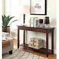 Convenience Concepts Inc. American Heritage Console Table with Drawer Espresso Finish (7104099-ES)