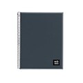 Miquelrius Contrast Grey 5-subject Notebook, College Ruled, 8.5 x 11 (49863)
