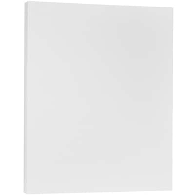 JAM Paper® Translucent Vellum 36lb Colored Cardstock, 8.5 x 11 Coverstock, Clear, 250 Sheets/Ream (1