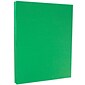 JAM Paper® Bright Color Cardstock, 8.5 x 11, 65lb Green Recycled, 250/ream (104190B)