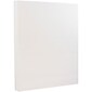 JAM Paper Strathmore 80 lb. Cardstock Paper, 8.5" x 11", Bright White, 50 Sheets/Pack (144000)