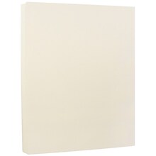 JAM Paper® Strathmore Paper - 8.5 x 11 - 24lb Ivory Wove - 100/pack