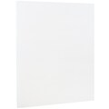 JAM Paper® Strathmore 24lb Paper, 8.5 x 11, Bright White Laid, 100 Sheets/Pack (300420)