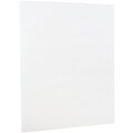 JAM Paper Strathmore 88 lb. Cardstock Paper, 8.5 x 11, Bright White, 250 Sheets/Ream (301005B)