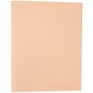 JAM Paper® Translucent Vellum Cardstock, 8.5 x 11, 43lb Spring Ochre Ivory, 50/pack (1592220)