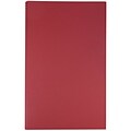 JAM Paper 80 lb. Cardstock Paper, 8.5 x 14, Dark Red, 50 Sheets/Pack (64429525)