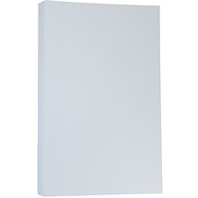 JAM Paper® Matte Legal Cardstock, 8.5 x 14, 80lb Baby Blue, 50/pack (76329467)