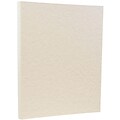 JAM Paper Parchment 65 lb. Cardstock Paper, 8.5 x 11, Pewter Gray, 50 Sheets/Ream (96600800)