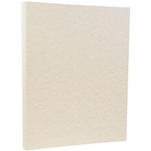 JAM Paper Parchment 65 lb. Cardstock Paper, 8.5 x 11, Pewter Gray, 250 Sheets/Ream (96600800B)