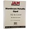 JAM Paper® Metallic Cardstock, 8.5 x 11, 110lb Stardream Metallic Opal, 50/pack (173SD8511OP285)