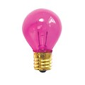 Bulbrite INC S11 10W Dimmable Transparent Pink 25PK (702610)
