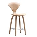 Fine Mod Imports Wooden Counter Chair 25, Natural (FMI9254-natural)