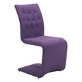 Zuo Modern Hyper Dining Chair Purple (Set of 2) (WC100287)