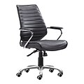 Zuo Modern Enterprise Low Back Office Chair Black (WC205164)