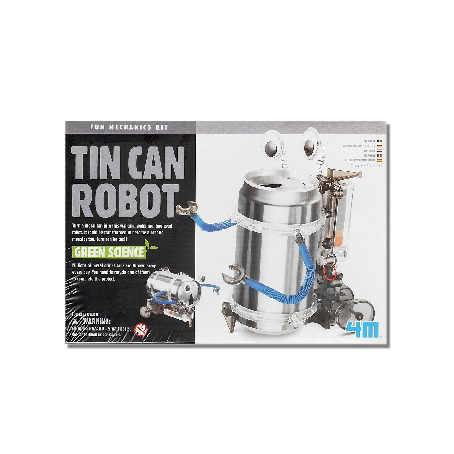 4M Tin Can Robot Kit Each (3653)