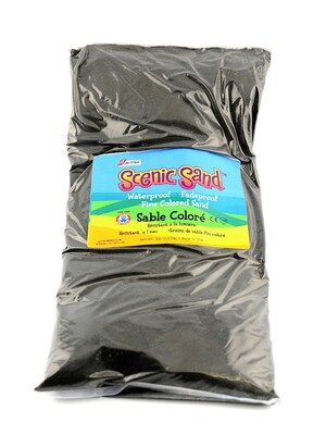 Activa Products Scenic Sand Black 5 Lb. Bag [Pack Of 2] (2PK-14554)