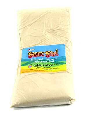 Activa Products Scenic Sand Light Brown 5 Lb. Bag [Pack Of 2] (2PK-4564)