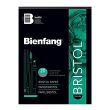 Bienfang 14 x 11 Bristol Sketch Pad, 20 Sheets/Pad (26523)