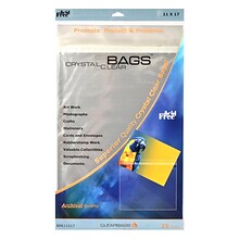 Clearbags Crystal Clear Photography  And  Art Bags 11 In. X 17 In. Pack Of 25 (RPA11x17)