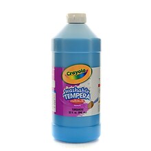 Crayola Artista Ii Liquid Tempera Paint Turquoise 32 Oz. [Pack Of 3] (3PK-54-3132-048)