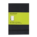 Moleskine Hard Cover Reporter Notebooks 3 1/2 In. X 5 1/2 In. 192 Pages Blank [Pack Of 2] (2PK-9788883705502)