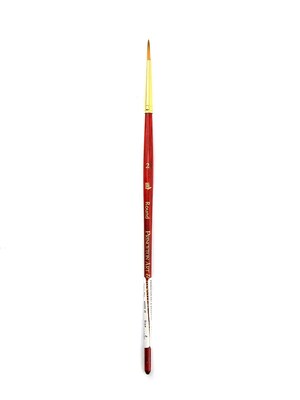 Princeton Series 4050 Synthetic Sable Watercolor Brushes 2 Short Handle Round (4050R-2)