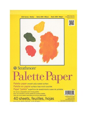 Strathmore Paper Palette Pad 9 In. X 12 In. [Pack Of 2] (2PK-365-9-1)