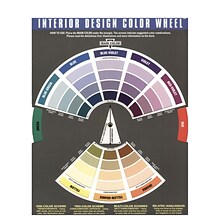 The Color Wheel Company Interior Design Color Wheel, Multicolor, 2/Pack (2PK-3500)