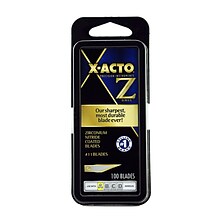 X-Acto Z-Series No. 11 Blades Z-Series #11 Blades, Pack Of 100 (XZ611)