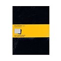 Moleskine Cahier Journal, 7.5 x 9.75, Graph Ruled, Black, 120 Pages, 3/Pack (43184-PK3)